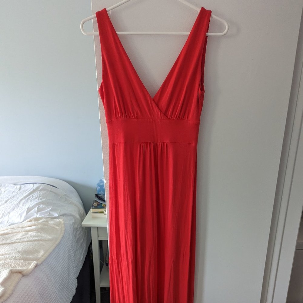 Red Cynthia Rowley Maxi Dress